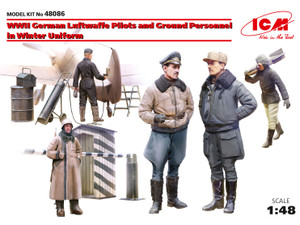 ICM Models - WWII German Luftwaffe Pilots + 1:48 - 48086