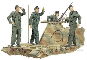 DML Military Kits - Achtung-Jabo PanZer Crew France '44 1:35 - 6191