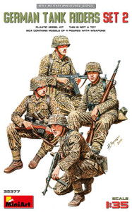 Mini Art Models - German Tank Riders Set 2 1:35 - 35377
