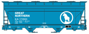 Accurail - HO 2-Bay ACF Covered Hopper GN - 81621