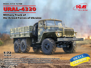 ICM Models - URAL 4320 Truck Ukraine 1:72 - 72708