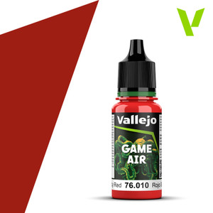 Vallejo Acrylic Paints - Game Air Bloody Red 18ml 6pk - 76010