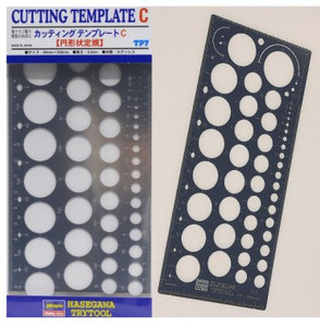 Hasegawa Models - Circular Shape Ruler Scribing Template - TP7