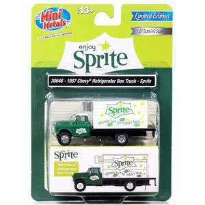 Classic Metal Works - HO '57 Chevy Refrig Box Truck Sprite G&W - 30646 Classic Metal Works - HO '57 Chevy Refrig Box Truck Sprite G&W - 30646