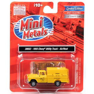 Classic Metal Works - HO '55 Chevy Utility Truck Refrig & Heat - 30652 Classic Metal Works - HO '55 Chevy Utility Truck Refrig & Heat - 30652