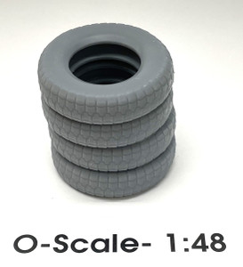 Phoenix Precision Model - O Stack of 4 Tires, Undecorated 1pc - 33540