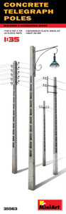 Mini Art Models - Concrete Telegraph Poles 1:35 - 35563