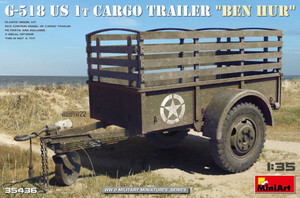 Mini Art Models - G518 US 1ton Ben Hur Cargo Trailer 1:35 - 35436