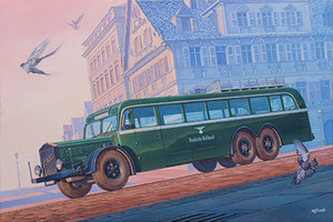 Roden Model Aircrafts - Vomag 7 OR 660 Omnibus 1:72 - 729
