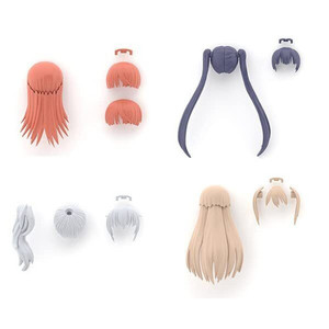 Bandai - Gundam Models - Option Hair StyleParts Vol-7 Bx-4 Types - 9034002