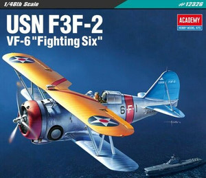 Academy Models - F3F-2 VF-6 USN Fighting Six 1:48 - 12326