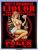 Miller Engineering - Ho/N Roxy's Roadhouse Liquor Billboard - 446552