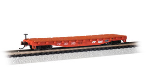 Bachmann - N 52' Flat Car CPR #301565 - 17355