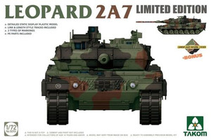 Takom Models - Leopard 2A7 MBT 1:72 - 5011X