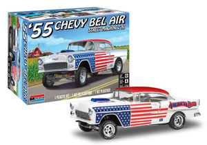Revell Monogram - 55 Chevy Bel Air Street Machin 2n1 1:24 - 14519
