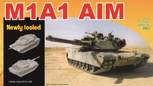 DML Military Kits - M1A1 Abrams AIM Tank 1:35 - 7614