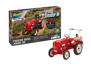 Revell Monogram Germany - Porsche Junior 108 Farming Tractor 1:24 - 7823