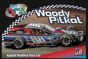 Wes's Model Car Kits - Woody Pitkat Asphalt Modified 1:24 - 10088 Wes's Model Car Kits - Woody Pitkat Asphalt Modified 1:24 - 10088