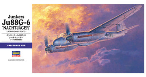 Hasegawa Models - Junkers Ju88G-6 Nachtjager 1:72 - 1562