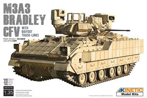 Kinetic Model Kits - M3A3 Bradley CFV W/Bigfoot Track 1:35 - 61016
