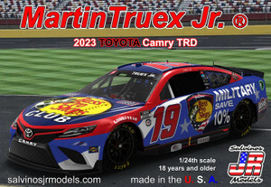 Salvino JR Models - 23 Toyota Camry Martin Truex Bass Pro - 31253 Salvino JR Models - 23 Toyota Camry Martin Truex Bass Pro - 31253