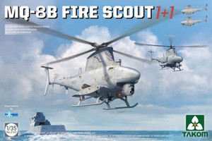 Takom Models - MQ-8B Fire Scout 1+1 1:35 - 2165