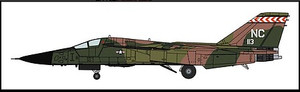 Hasegawa Models - F-111A Aardvark Vietnam Era 1:72 - 2441
