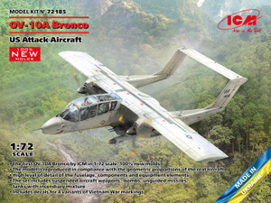 ICM Models - OV-10A Bronco US Attack Aircraft 1:72 - 72185