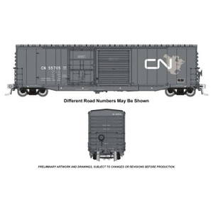 Rapido Trains - HO NSC 5304cf Combo Door Boxcar CN N.Ame - 173005