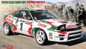 Hasegawa Models - Toyota Celica Turbo 4WD 1:24 - 20401 Hasegawa Models - Toyota Celica Turbo 4WD 1:24 - 20401