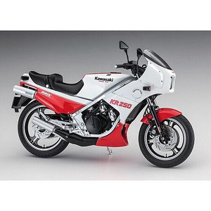 Hasegawa Models - Kawasaki KR250 1:12 red/white - 21745