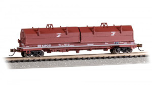 Bachmann - N 55' Steel Coil Car w/load Conrail #628 - 71453