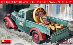 Mini Art Models - Cheese Delivery Car Liefer Pritschen :35 - 38046