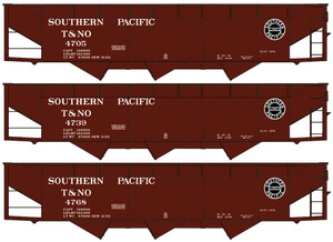 Accurail - HO 70ton OS Triple Hopper SP/T&NO 3car - 8163