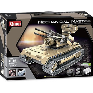 MMT - Mechaincal Master Tech - Tech Bricks R/C Tank Anti Aircraft Kit - 8012