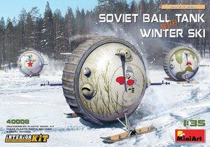 Mini Art Models - Soviet Ball Tank w/skis & int. 1:35 - 40008