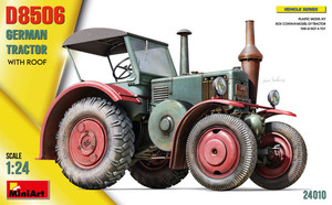 Mini Art Models - German D8506 Tractor w/Roof 1:24 - 24010