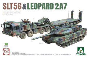 Takom Models - SLT56 Tank Transporter & Leopard 2kits - 5011