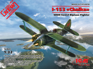 ICM Models - I-153 Chaika WWII Soviet Fighter 1:32 - 32010