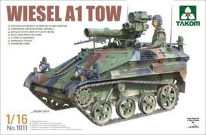 Takom Models - Wiesel A1 Tow Armored Tracked Vehicle:16 - 1011
