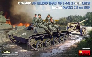 Mini Art Models - German Artillery Tractor T-60r w/crew - 35395