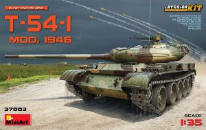 Mini Art Models - T-54-1 Soviet Med Tank Interior 1:35 - 37003