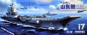 Meng Models - PLA Navy Shandong Chinese Carrier 1:700 - PS006