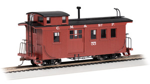 Bachmann - ON30 Wood Side Door Caboose B&S #55 - 26702