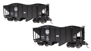 Bachmann - On30 2-Bay Steel Hopper EBT #807 + #808 - 27902