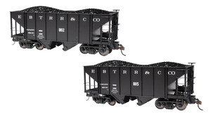 Bachmann - On30 2-Bay Steel Hopper EBT #802 + #805 - 27901