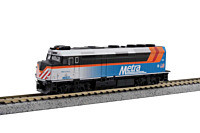 Kato - N F40PH Chicago Metra 183 - 1769108