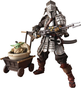 Bandai Star Wars - Ronin Mandalorian & Grogu Figure - 62093