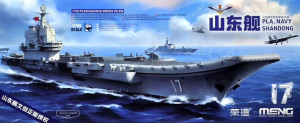 Meng Models - PLA Navy Shandong Pre-Colored 1:700 - PS006S