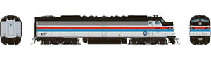 Rapido Trains - HO HEP E-Unit Phase II Metro North #497 - 28306